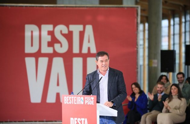 José Ramón Gómez Besteiro, candidato del PSdeG a la presidencia de la Xunta de Galicia: “El Partido Popular le tiene miedo a la fuerza socialista”